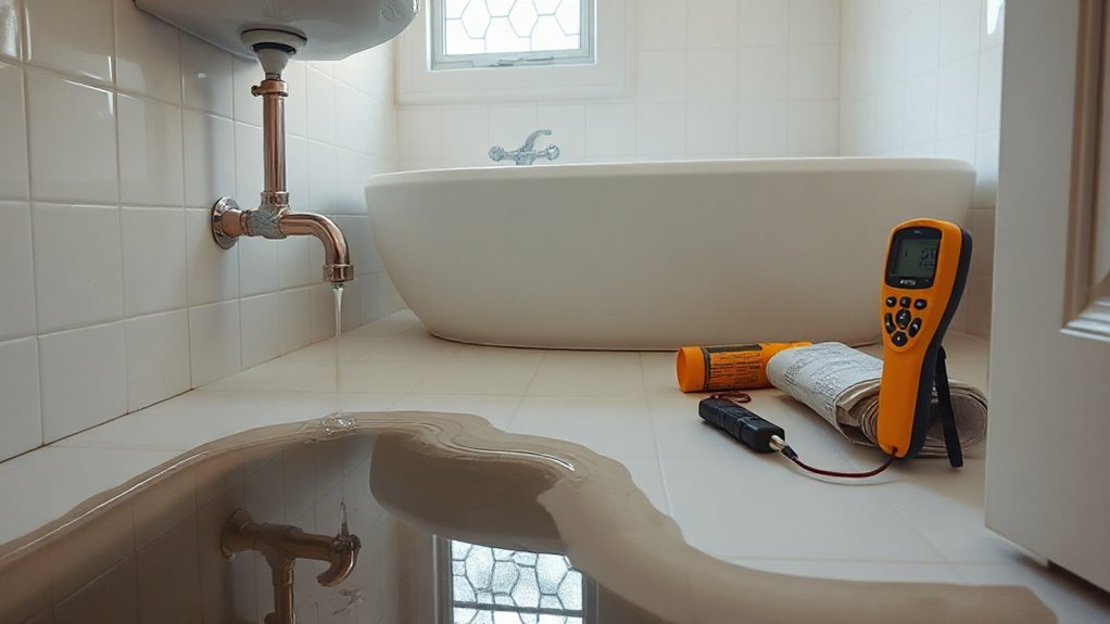 Insurer-ready escape of water trace and access report in Sutton