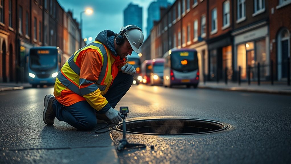 Underground Leak Detection Dalston E8 in Sutton